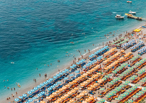 POSITANO BEACH AERIAL