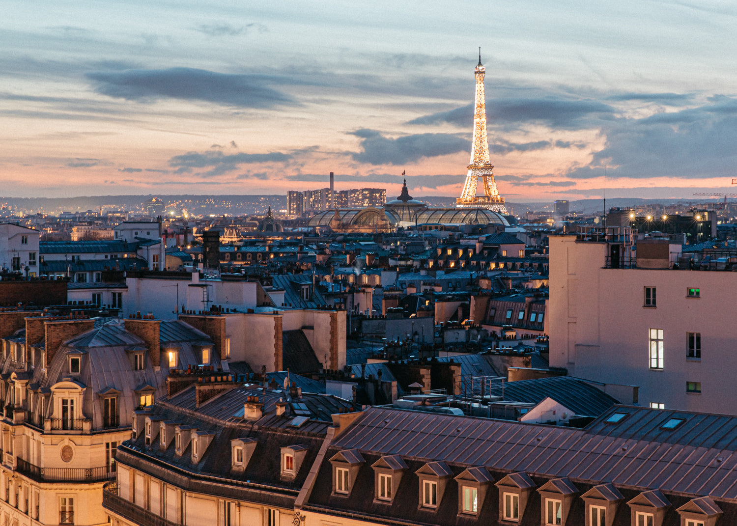 PARIS AT DUSK